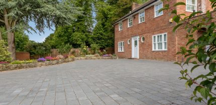 New Graphite block driveway, Compton, Newbury