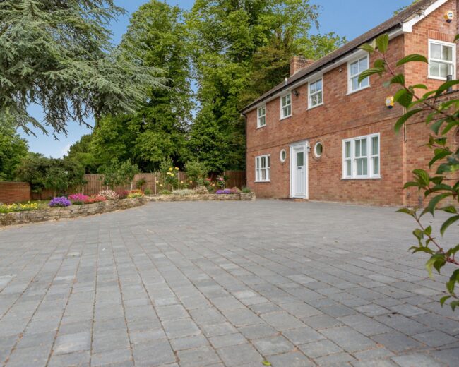New Graphite block driveway, Compton, Newbury