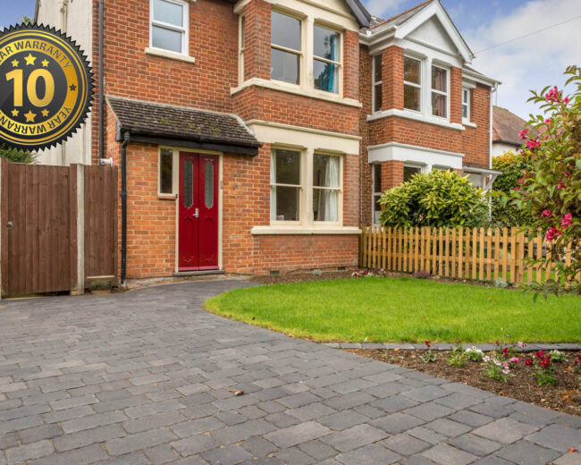 Quarry Road, Headington, Oxfordshire, New block driveway, Oxfordshire