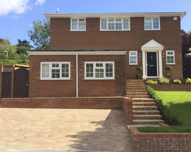 New Driveway Oxford, Wall, Front Garden, Driveway