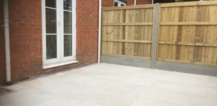 New Sandstone Paved Garden, Testimonial, New Driveway Company, Bournemouth
