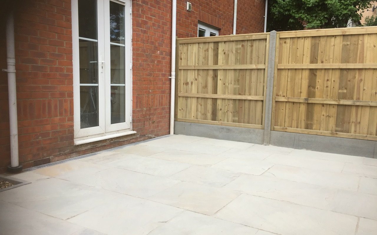New Sandstone Paved Garden, Testimonial, New Driveway Company, Bournemouth