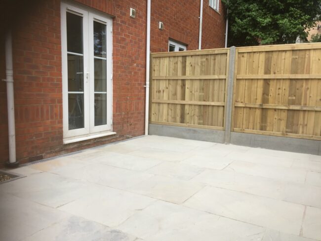 New Sandstone Paved Garden, Testimonial, New Driveway Company, Bournemouth