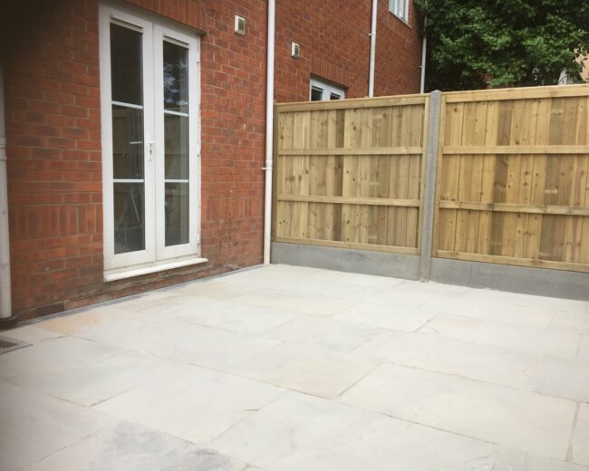 New Sandstone Paved Garden, Testimonial, New Driveway Company, Bournemouth