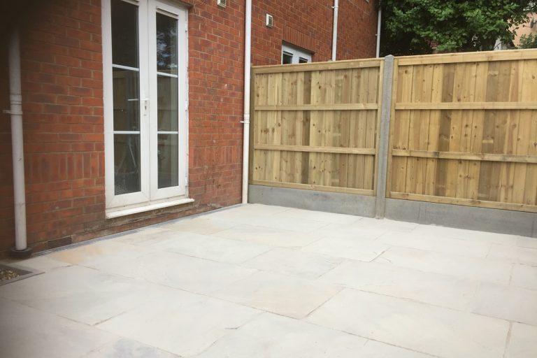 IMG_1004 New Sandstone Paved Garden, Testimonial, New Driveway Company, Bournemouth