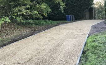New Gravel Driveway, Cranleigh, Guildford, New Driveway Company