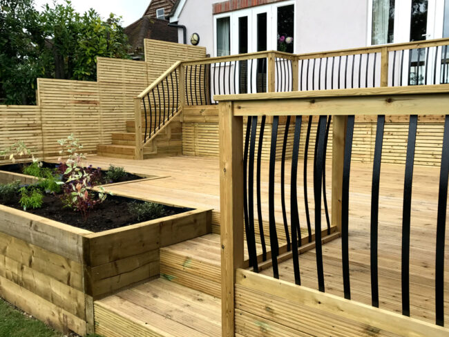 New composite decking, Marlow, New Driveway Company