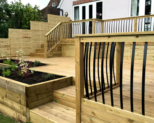 New composite decking, Marlow, New Driveway Company