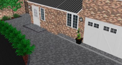 new driveway company, marlow, before, driveway