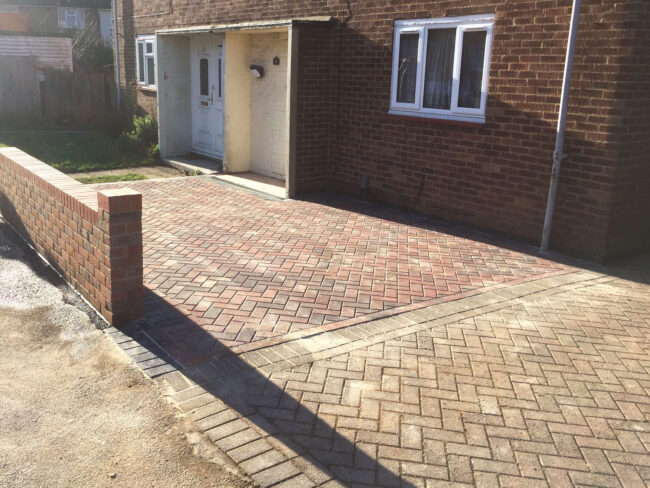 New block driveway, hemel hempstead, new driveway company