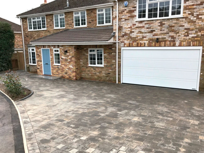 new driveway company, marlow, before, driveway
