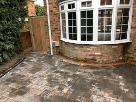 new driveway company, marlow, before, driveway