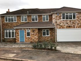 new driveway company, marlow, before, driveway