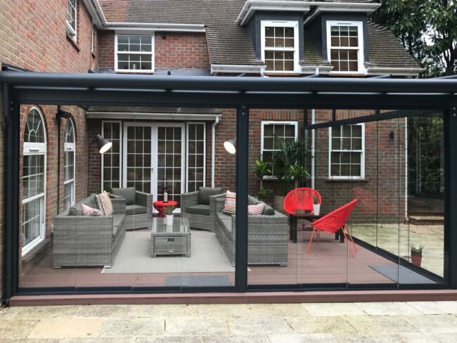 New composite decking, High Wycombe