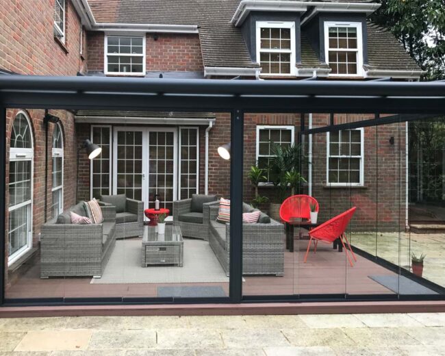 New composite decking, High Wycombe