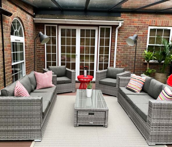 New composite decking, High Wycombe