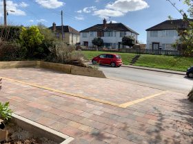 New Block Paving Drive and Sideway Cholsey Oxfordshire