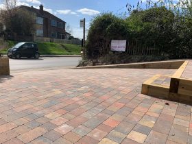 New Block Paving Drive and Sideway Cholsey Oxfordshire