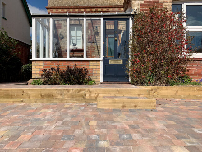 New Block Paving Drive and Sideway Cholsey Oxfordshire