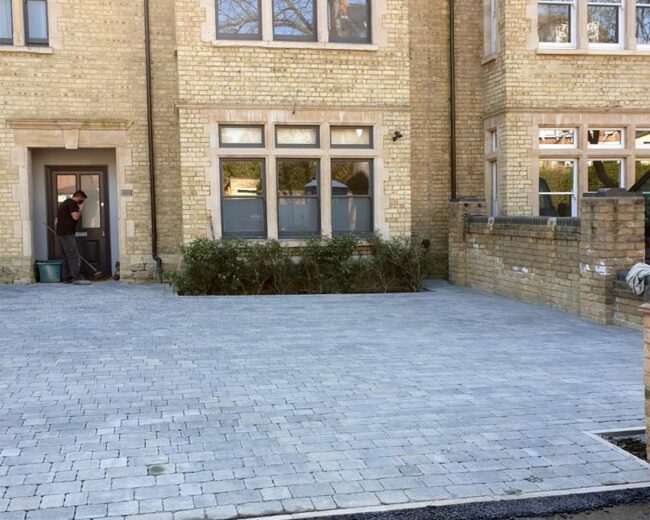 New Permeable Block Paved Driveway in Iffley Road, Oxford