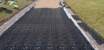 New GravelGrip Driveway, Pishill, Henley, Oxfordshire. During 3