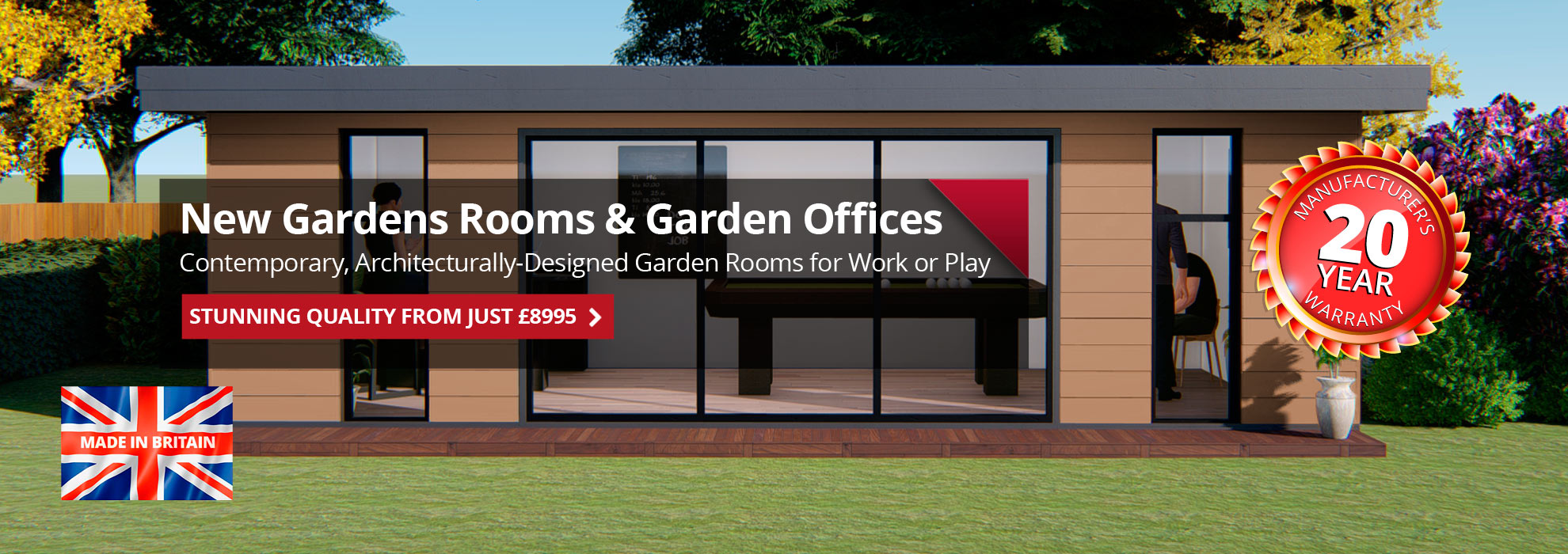 Garden Rooms - Garden Offices - Garden Gyms