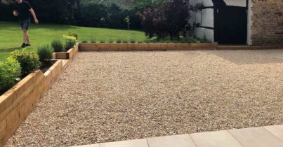 New Porcelain Patio and Landscaping, Wooton, Oxfordshire After 1