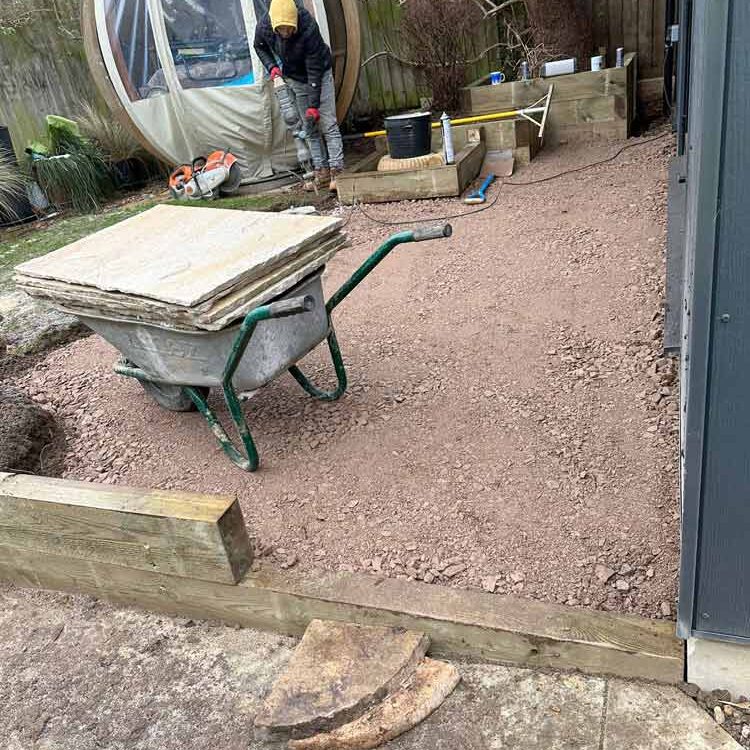 New Patio & Landscaping, Chipping Norton, Oxfordshire. New Driveway Company