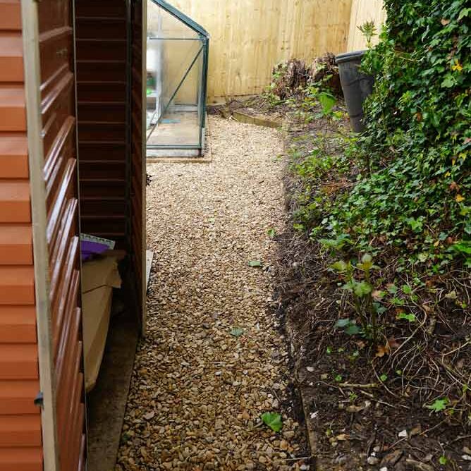 Image 28, Behind Garden Room area. Garden Landscaping & Terracing, Buckinghamshire. New Driveway Company