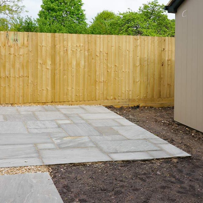 Image 25, New Fencing and second patio. Garden Landscaping & Terracing, Buckinghamshire. New Driveway Company
