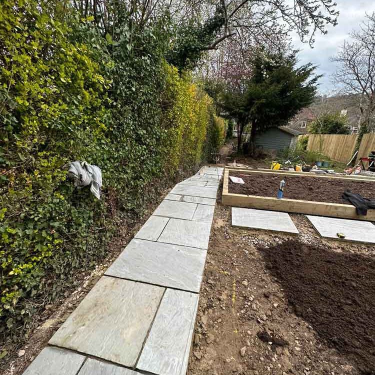 Garden Landscaping & Terracing, Buckinghamshire. New Driveway Company