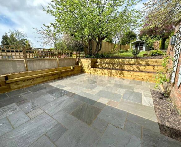 Garden Landscaping & Terracing, Buckinghamshire. New Driveway Company