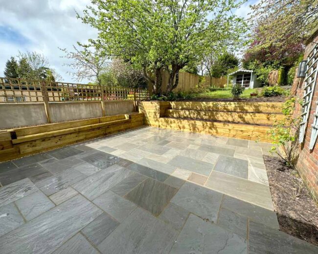 Garden Landscaping & Terracing, Buckinghamshire. New Driveway Company