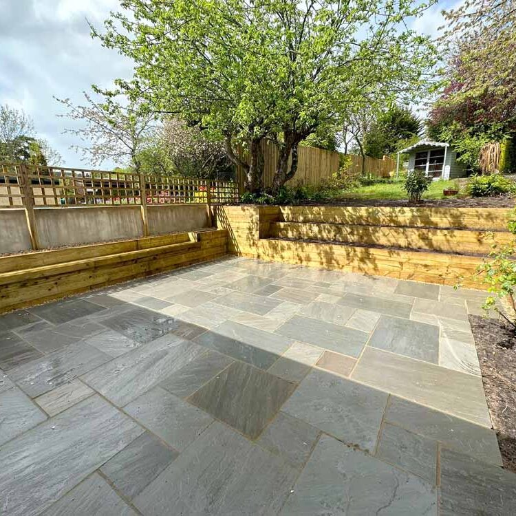 Garden Landscaping & Terracing, Buckinghamshire. New Driveway Company
