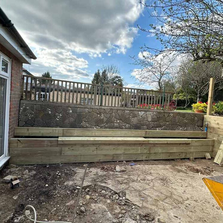 Garden Landscaping & Terracing, Buckinghamshire. New Driveway Company