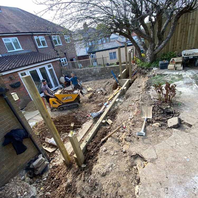 Garden Landscaping & Terracing, Buckinghamshire. New Driveway Companyv