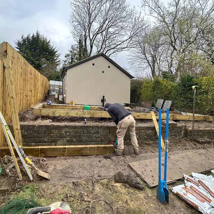 Garden Landscaping & Terracing, Buckinghamshire. New Driveway Company