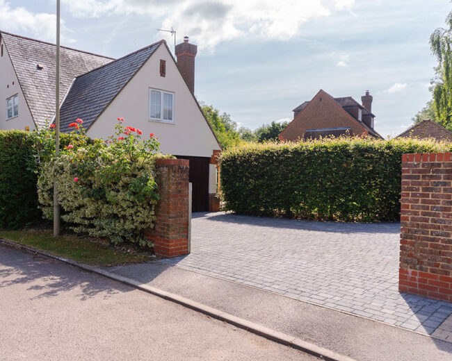 Permeable Block Driveway, Watlington, Oxford. The New Driveway Company