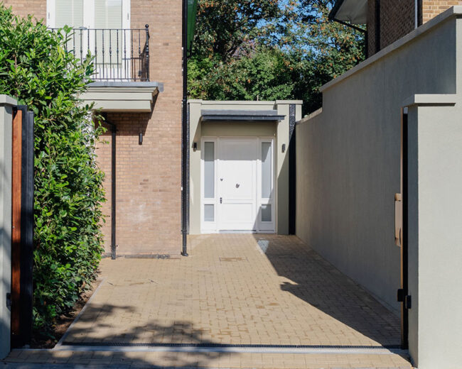 Block Driveway, St John's Wood, London. New Driveway Company