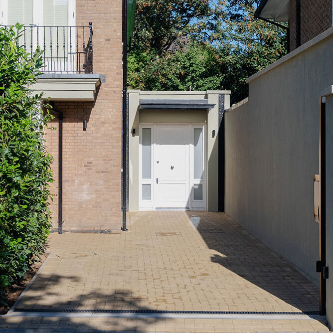 Block Driveway, St John's Wood, London. New Driveway Company