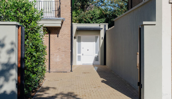 Block Driveway, St John's Wood, London. New Driveway Company