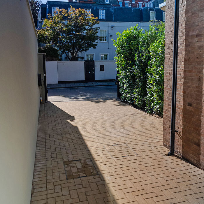 Block Driveway, St John's Wood, London. New Driveway Company