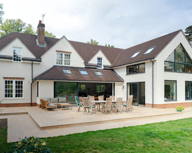 Limestone Patio, Newbury. New Driveway Company