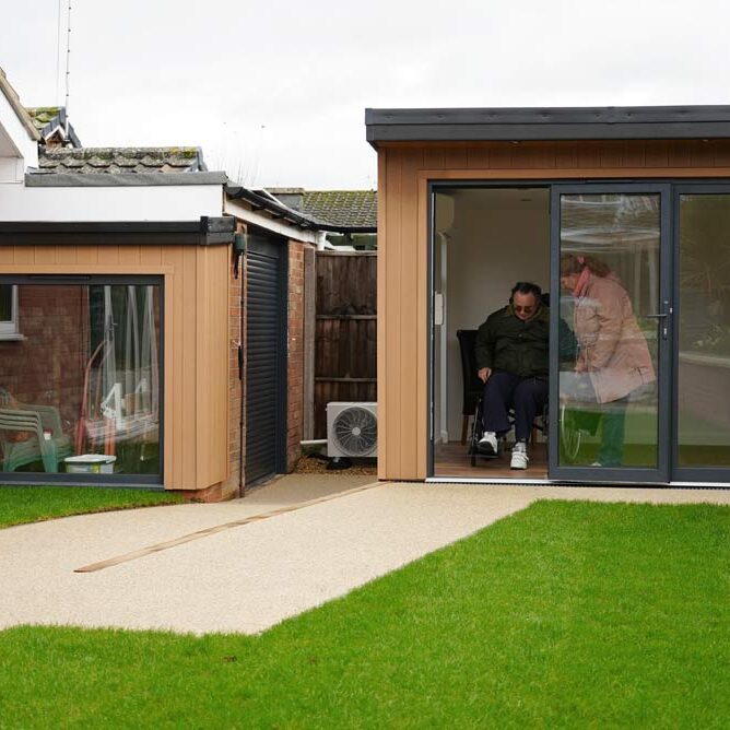 Resin-Bound Wheelchair Accessible Paths, Coventry. New Driveway Company
