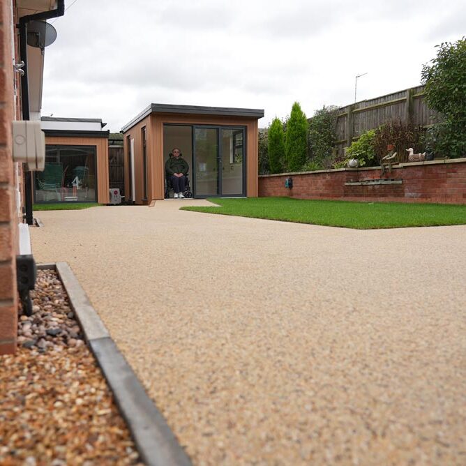 Resin-Bound Wheelchair Accessible Paths, Coventry. c