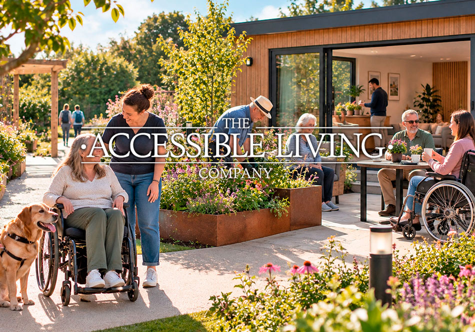 The Accessible Living Company. Beautiful driveways, gardens, garden rooms and annexes that help people live more independently, safely and confidently.